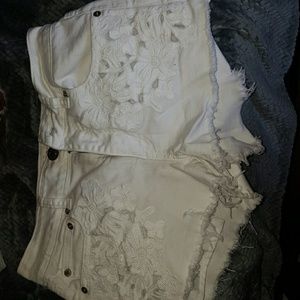 White shorts